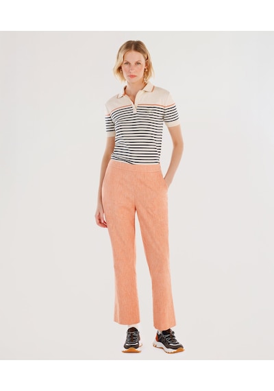 Yargıcı Düşük Bel Pantolon 25ykpn3006x 081 Turuncu
