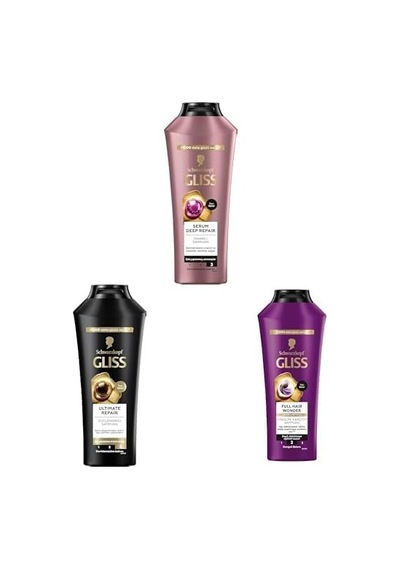 Seti Serum Deep Repair Biotin Kompleksi Ve Şakayık Çiçeği Özlü Şampuan 400ml X1 + Ultimate Repair Şampuan 400