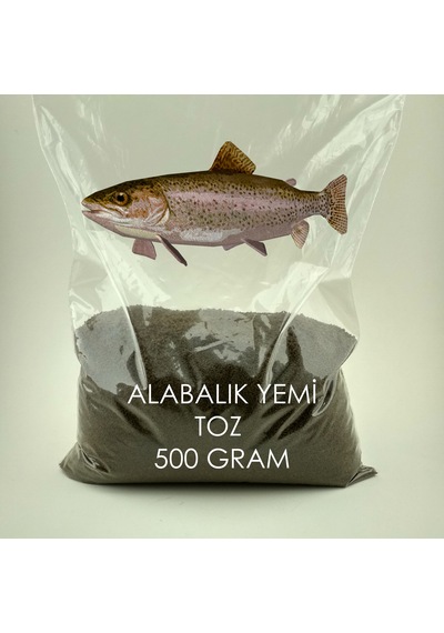 Alabalık Yemi Toz 500 Gram Alabalık Hamuru İçin Toz Yem