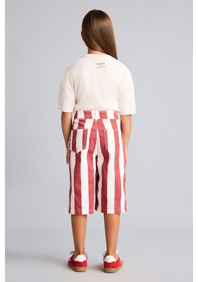 Defacto Gabardin Kapri Kız Çocuk I5583a826hsrd282 Kırmızı-rd282