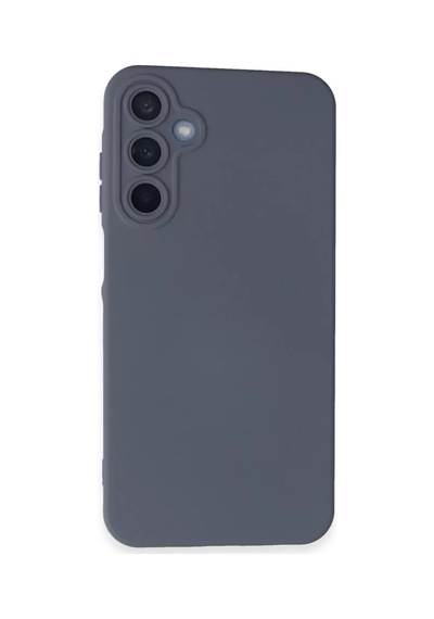 Newface Samsung Galaxy A25 5g Kılıf Nano İçi Kadife Silikon - Gri