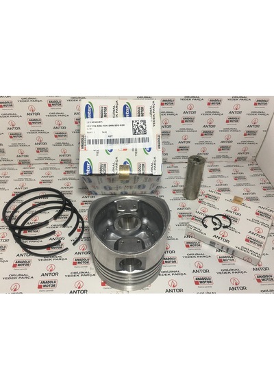 ANTOR /lombardini 4ld820 17hp Piston Segman/sekman Komple 0.50mm