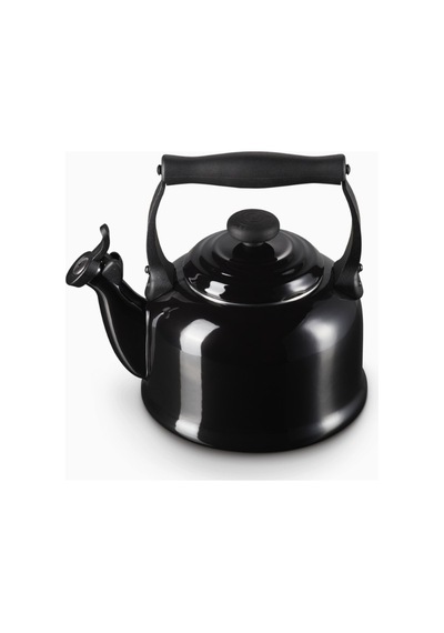 Le Creuset Geleneksel Islık Çalan Emaye Kaplı Çaydanlık, 2.1l Çaydanlıklar Siyah