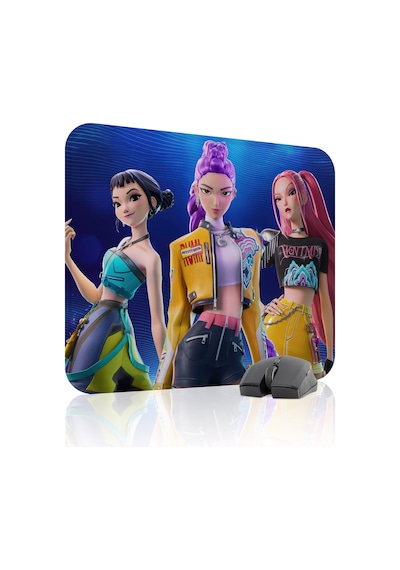 Kpop Demon Hunters Kaymaz Dikişli Kauçuk Oyuncu Mousepad V3 - 48x40 Xl Gaming Mouse Pad Fare Altlığı