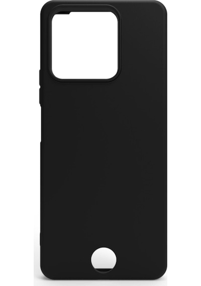 Reeder S71 Kılıf Kamera Korumalı Silikon Rubber Arka Kapak Siyah