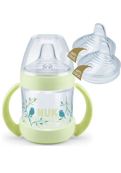 Nuk Nature Sense Isı Göstergeli Pp Alıştırma Bardağı 150 Ml - 2 Adet Yedek Başlık Yeşil