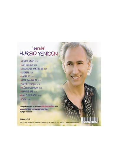Hurşid Yenigün - Şerefe CD