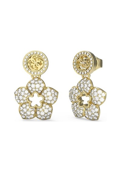Guess Jgujube04471jwygtu Küpe Altın - Beyaz