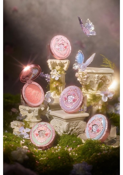 Flower Knows Midsummer Fairytales Velvet Embossed Blush Allık Allıklar Blooming Days 4