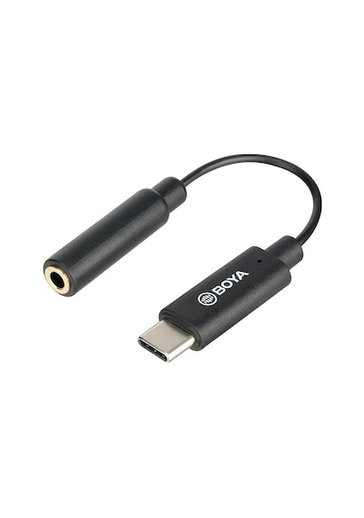 Boya By-k9 3.5mm Trrs / Usb Type-c Mikrofon Adaptörü