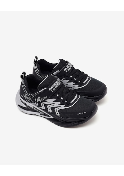 Skechers Flex-glow Ultra Büyük Erkek Çocuk Siyah Işıklı Spor Ayakkabı 400141l Bksl