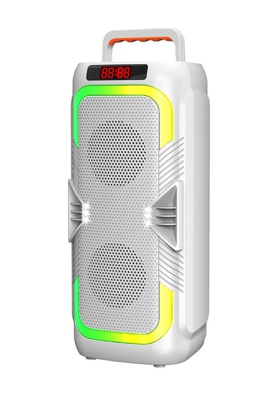 Çeşithane Abs-4220w Taşınabilir Bluetooth Hoparlör Çift Hoparlörlü