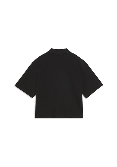 Puma Class Polo Kadın Siyah Günlük Stil Polo Yaka T-shirt 69401401
