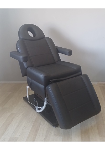 Egeli 4 Motorlu Saç Ekim-cilt Bakım Koltuğu-yatağı-sedye-siyah