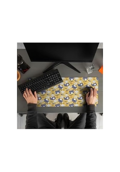 Kız Arkadaşa Sevimli Kedi Tasarımlı Mousepad  - Mouse Pad  - Fare Altlığı