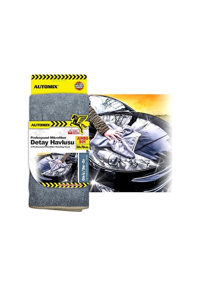 Automix Oto Profesyonel Mikrofiber Detay Temizlik Havlusu 50X70Cm