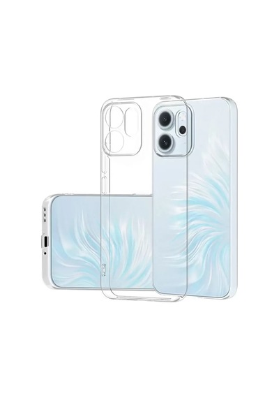 Sh Oppo Reno 14f Kılıf Lüx Şeffaf Silikon Najmaddin