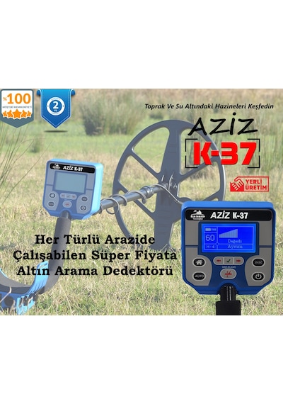Aziz K-37 Altın Dedektörü