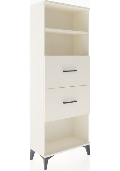 Arges Dolap 2 Raflı 2 Çekmeceli 60x30x163 Aytaşı-aytaşı Aytaşı