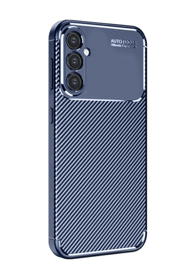 Samsung Uyumlu Galaxy S25 Plus Kılıf Auto Focus Karbon Kapak - Lacivert 0.2M-Çok Renkli
