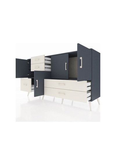 Kronos Konsol 4 Raflı 5 Çekmeceli 4 Kapaklı 176x59x99 Antrasit-an Antrasit-antrasit/aytaşı Kronos Konsol 4 Raflı 5 Çekmeceli 4 Kapaklı 176x59x99 Antrasit-an Antrasit-antrasit/aytaşı