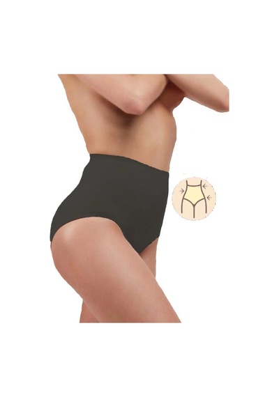 815 K-06 Kadın Kalça Toparlayıcı Slip Korse Siyah