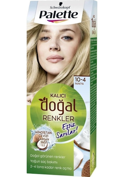 Palette Kalıcı Doğal Renkler 10 - 4 Papatya X 2 Adet (458324022)