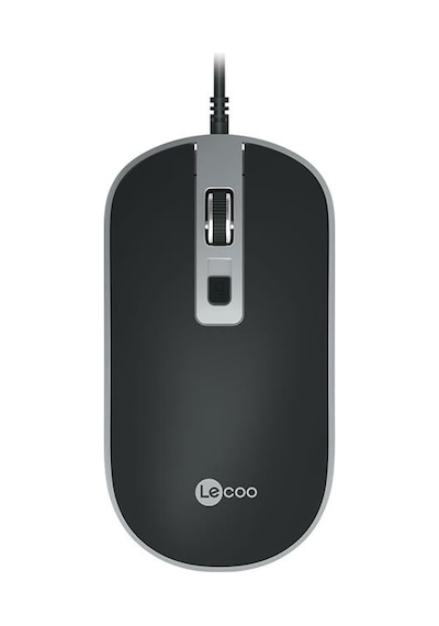 Lecoo Ms104 1600 Dpı 4 Tuşlu Usb Kablolu Optik Mouse Ms104
