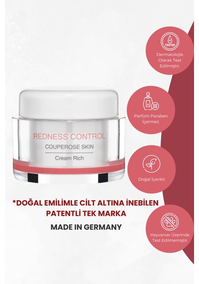 Redness Control - Kızarık Cilt Yoğun Nemlendirici Rich Krem - 56833375