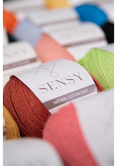 Sensy Premium Amigurumi Ipi Punch Panç Baby Soft Cotton 50 Gr Örgü Ip Yeşil
