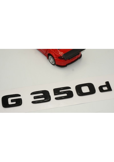 G 350d Bagaj Parlak Siyah ABS 3M 3D Yazı Logo