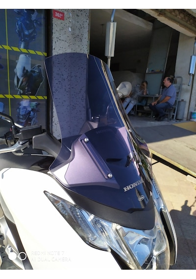 2012 - 2020 Honda Integra Nc700D Nc750D Uzun Ön Cam Koyu Füme Zeus 61CM 4 MM