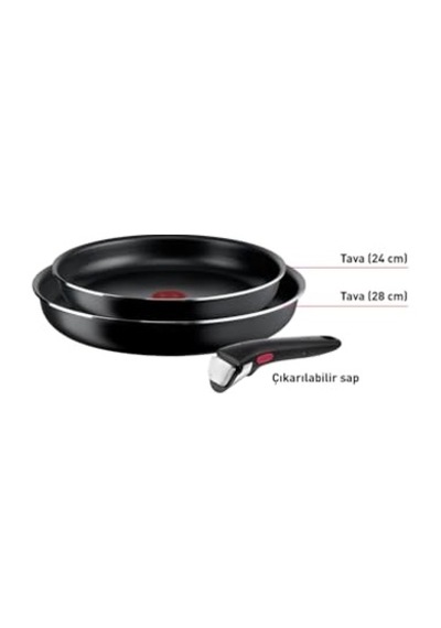 Titanyum 1x Ingenio Simplecook 3 Parça Tava Seti - 2100134663 Diğer