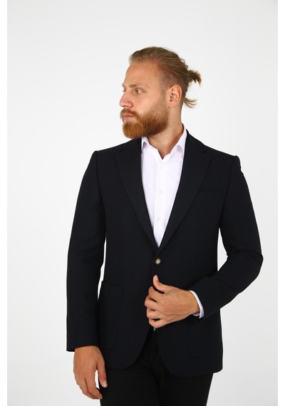 Brango 30148 Erkek Blazer Ceket Lacivert