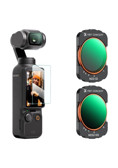 K&f Concept Magnetic Variable Nd2-32 + Nd32-512 Filter Djı Osmo