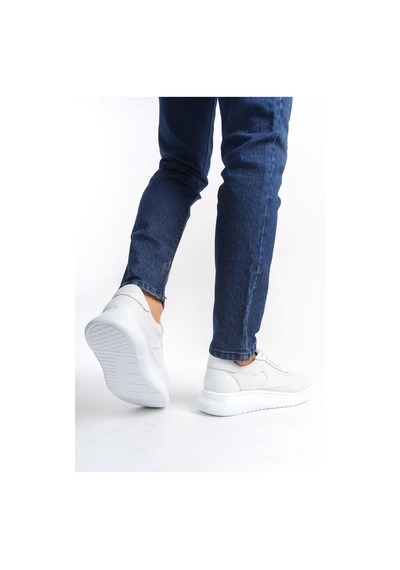 Mubiano Hakiki Deri Mbknt2090-b Erkek Beyaz Sneaker & Spor Ayakkabı Beyaz