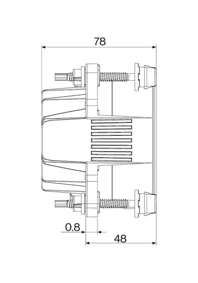 Sanel Far Led Kısa Far 90 Mm