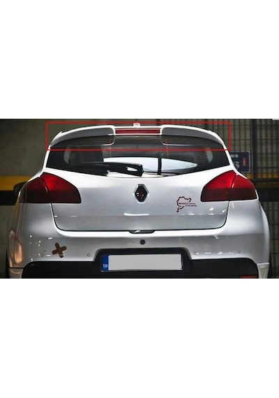 Renault Megane 3 Spoiler (fiber-boyasız) N11.17501