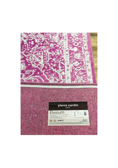 Elysium 8066k Koyu Pembe-krem Halı Çok Renkli