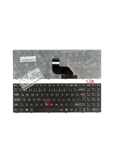 Casper V128862ak3 V128862as2 Notebook Klavyesi, Laptop Tuş Takımı Siyah Tr