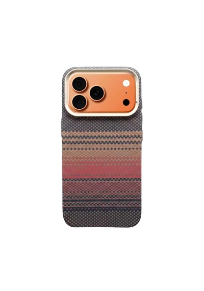 Mikro Kare Desen 17 Pro Kılıf Çok Renkli