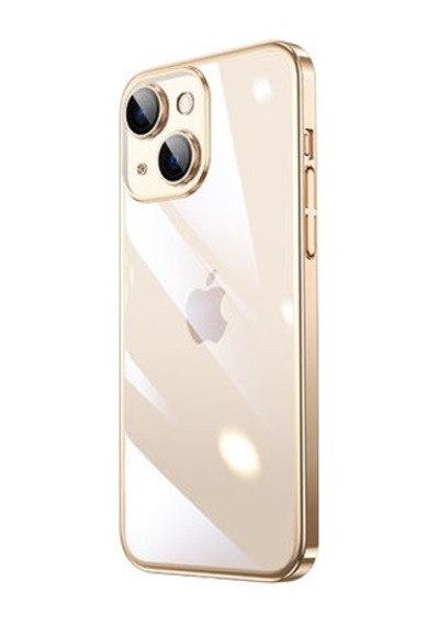 Nihcase Apple Uyumlu iPhone 14 Plus Kılıf Sert Pc Renkli Çerçeveli Riksos Kapak