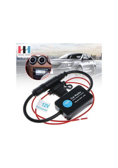 C0058 Ant-208 Evrensel Ve Pratik Fm Sinyal Amplifikatörü Anti-sıkışma Araba Anten Radyo Evrensel Fm Booster Amplifikatör