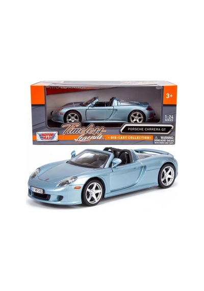 1:24 Porsche Carrera Gt Açılabilir Kapılı Metal Diecast Model Araba Çok Renkli