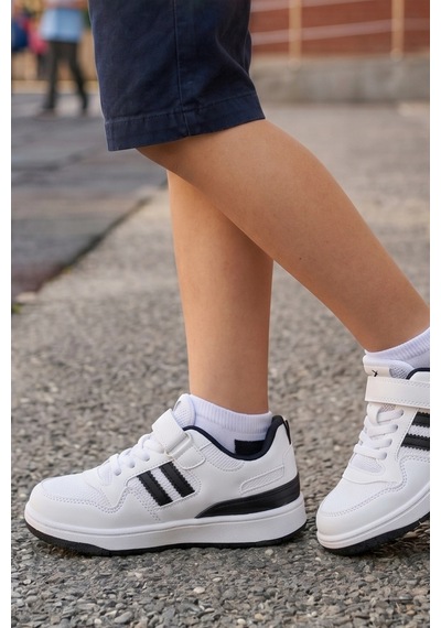 In Step Campus Unisex Beyaz Çocuk Spor Ayakkabı
