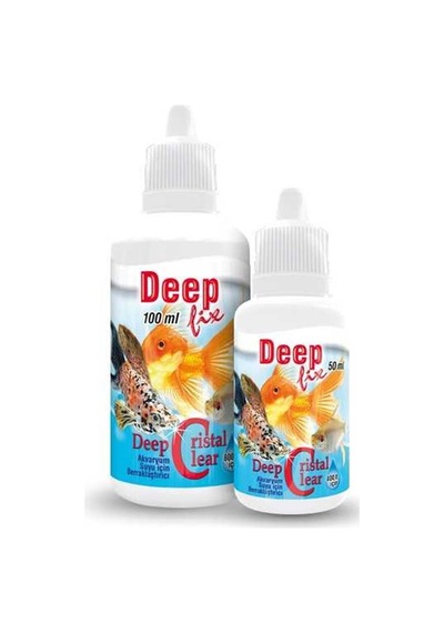 Deep Cristal Clear Akvaryum Su Berraklaştırıcı 50 ML