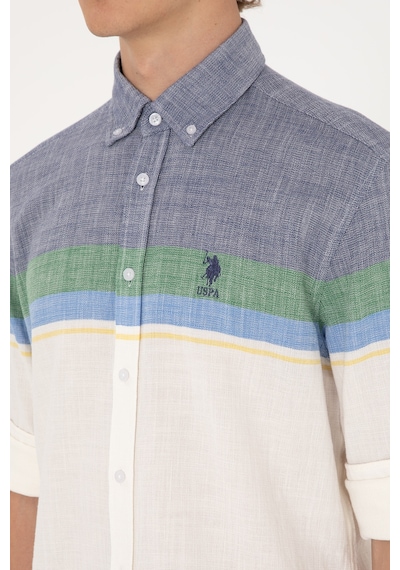 U.s. Polo Assn. Erkek Lacivert Gömlek Desenli 50306336-vr033 Lacivert U.s. Polo Assn. Erkek Lacivert Gömlek Desenli 50306336-vr033 Lacivert