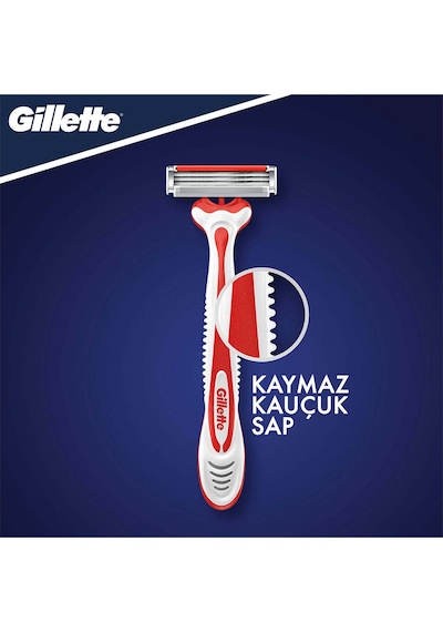 Gillette Blue3 Milli Takım Özel Paketi Tıraş Bıçağı 6 Adet