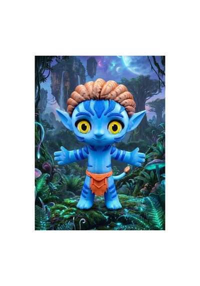 Avatar 3 Ateş Ve Kül 3d Figür 15cm