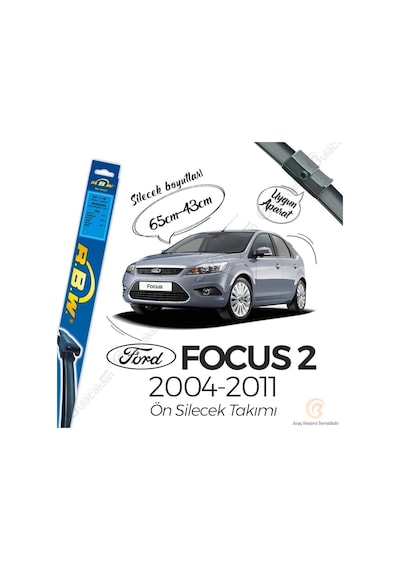 Ford Focus 2 Muz Silecek Takımı (2004-2011) RBW